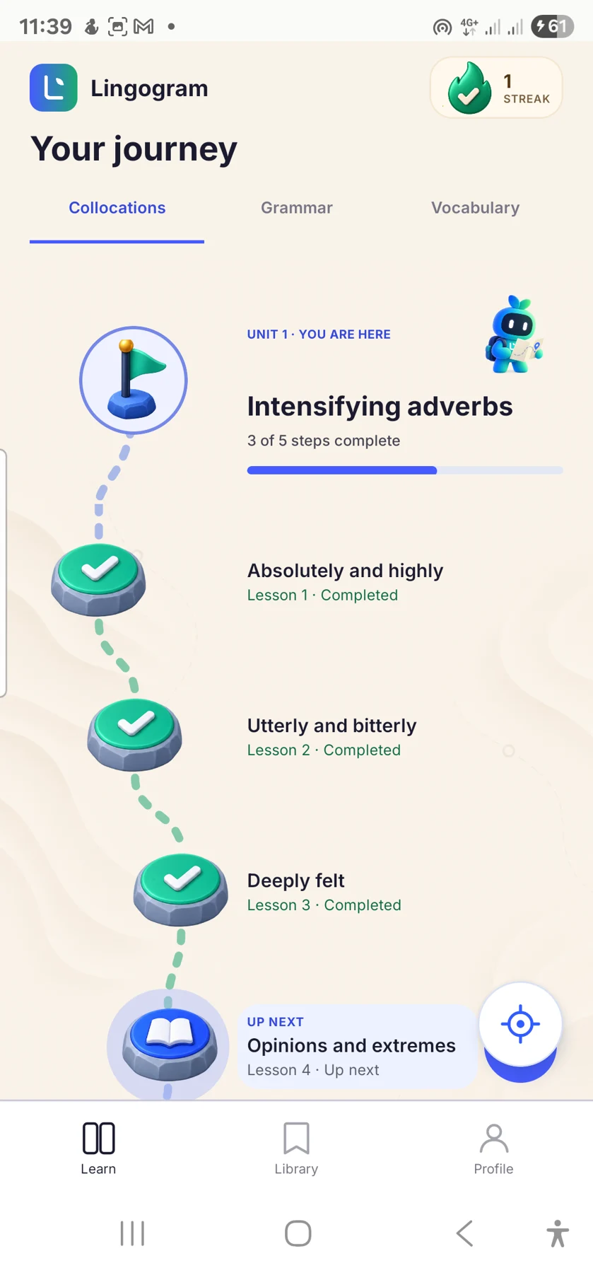 Lingograam language learning journey