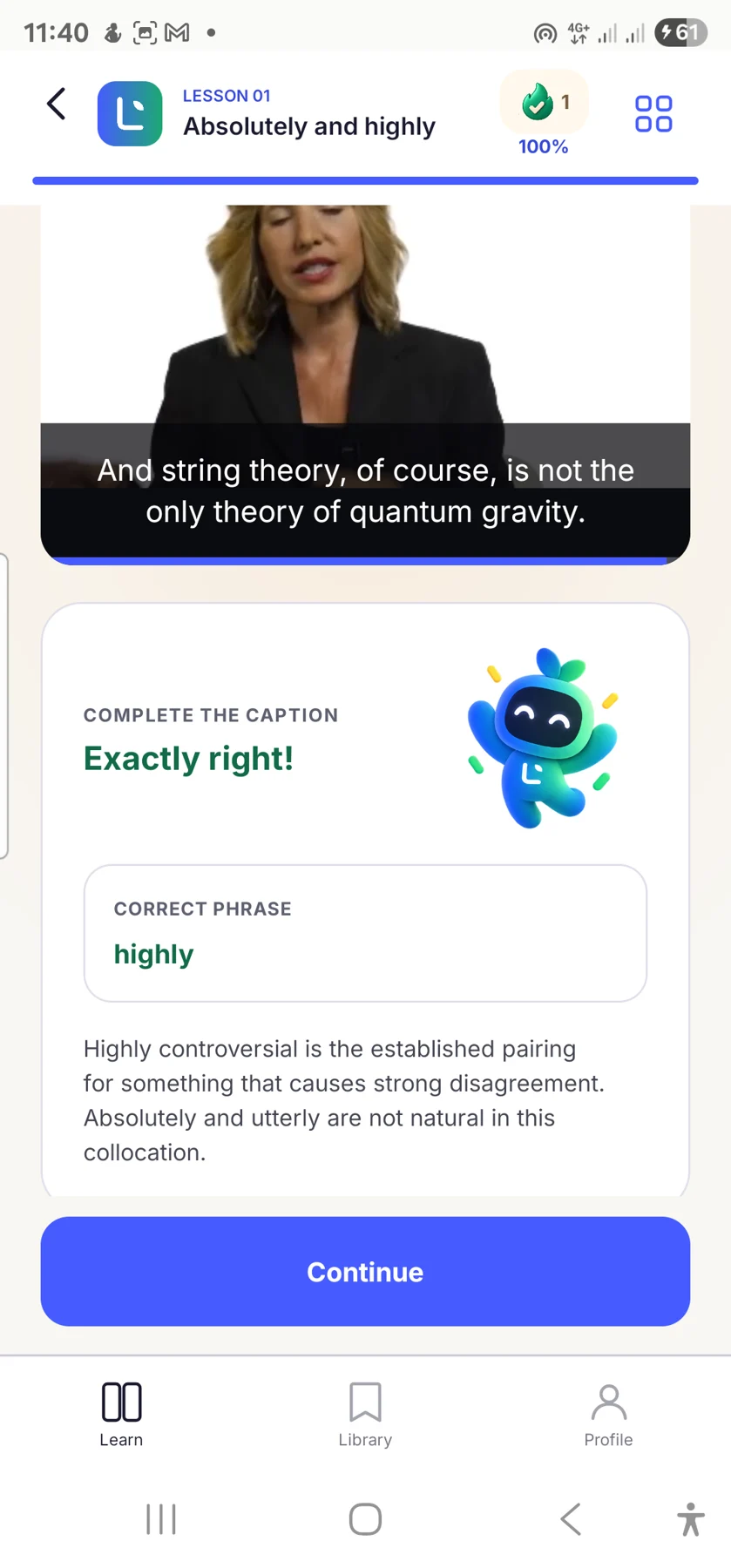 Lingograam interactive language practice